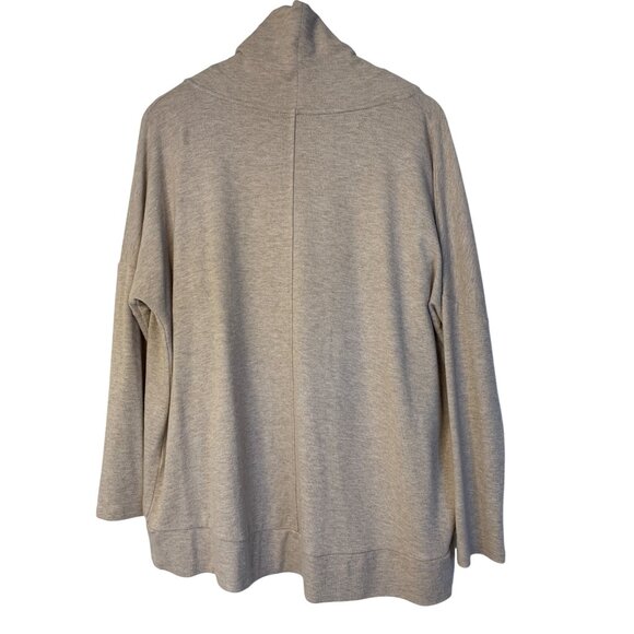 White House Black Market Womens 2 Pc Sweater Set Lot M Cardi Tank Beige RN10510 - Picture 7 of 10